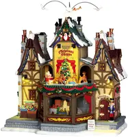 Lemax holiday hamlet christmas shoppe bewegend kersthuisje Caddington Village 2016 kopen?