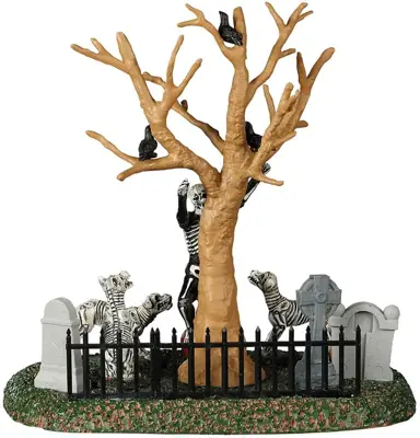 Lemax in the wrong graveyard tafereel Spooky Town 2022 - afbeelding 4