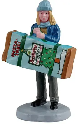 Lemax insta-tree! kerstdorp figuur type 2 Caddington Village 2025 - afbeelding 1