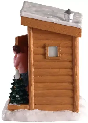 Lemax it's cold out there kerstdorp tafereel 2020 - afbeelding 3