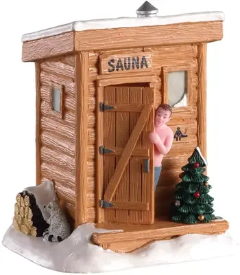 Lemax it's cold out there kerstdorp tafereel 2020 - afbeelding 1