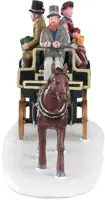 Lemax jaunting car kerstdorp tafereel Caddington Village 2020 - afbeelding 2