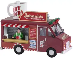 Lemax johnnie's hot chocolate kerstdorp tafereel 2021 - afbeelding 1
