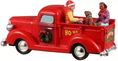 Lemax jolly joyride carols kerstdorp accessoire Caddington Village 2022 - afbeelding 1
