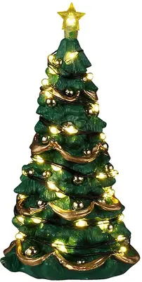 Lemax joyful christmas tree, clear light verlichte boom 2025 - afbeelding 1