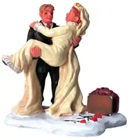 Lemax just married kerstdorp figuur type 2 Caddington Village 2004 - afbeelding 1