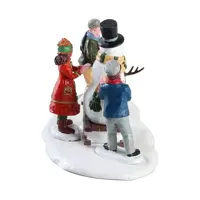 Lemax kids playing kerstdorp tafereel Caddington Village 2018 - afbeelding 3