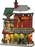 Lemax king's corner pub verlichte facade Caddington Village 2026 kopen?