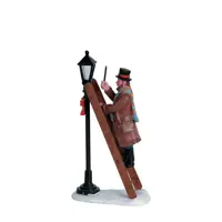Lemax lamplighter kerstdorp figuur type 3 Caddington Village 2006 - afbeelding 1