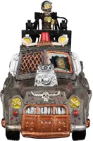 Lemax last ditch tow truck tafereel Spooky Town 2022 - afbeelding 2