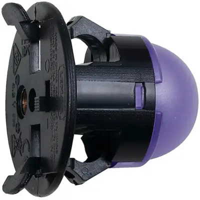 Lemax led bulb moonlander, purple verlichte accessoire Spooky Town 2024 - afbeelding 1