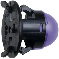 Lemax led bulb moonlander, purple verlichte accessoire Spooky Town 2024 - afbeelding 1