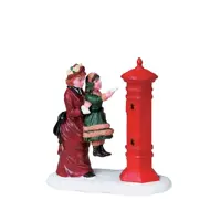 Lemax letter to santa kerstdorp figuur type 2 Caddington Village 2008 - afbeelding 1