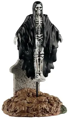 Lemax levitating skeleton halloween figuur Spooky Town 2025 - afbeelding 1