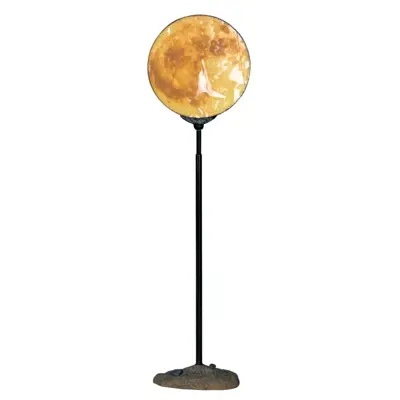 Lemax lighted village moon verlichte kerstdorp accessoire 2004 - afbeelding 1