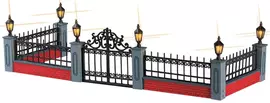 Lemax lighted wrought iron fence s/5 verlichte kerstdorp accessoire 2005 kopen?