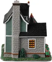 Lemax lily's bed & breakfast verlicht kersthuisje Caddington Village 2023 - afbeelding 2