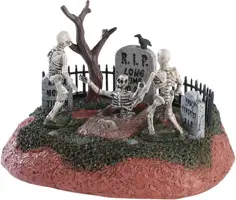 Lemax long time no see!, b/o (4.5v bewegend tafereel Spooky Town 2017 - afbeelding 1