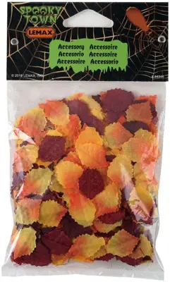 Lemax loose maple leaves accessoire Spooky Town 2018 - afbeelding 1