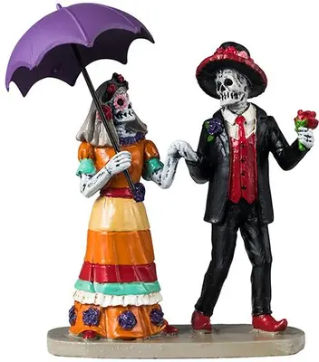 Lemax los muertos romance halloween figuur Spooky Town 2025 - afbeelding 1