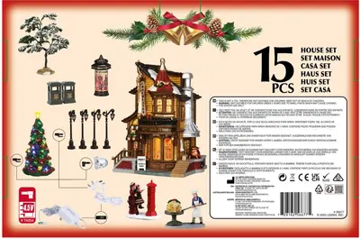 Lemax lucy's chocolate shop set Caddington Village 2025 - afbeelding 2