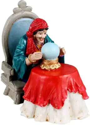Lemax madame inez, set of 2 halloween figuur Spooky Town 2023 - afbeelding 1