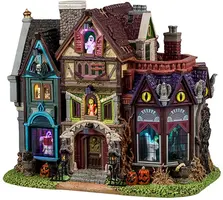 Lemax madness manor verlicht huisje Spooky Town 2025 - afbeelding 1