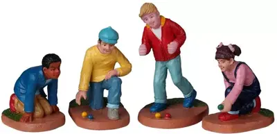 Lemax marbles champ s/4 kerstdorp figuur type 4 Caddington Village 2022 - afbeelding 1
