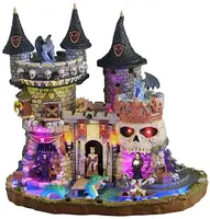 Lemax medi-evil castle bewegend huisje Spooky Town 2025 - afbeelding 1