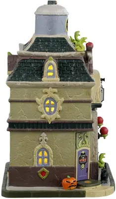 Lemax medusa's mane magic verlicht huisje Spooky Town 2024 - afbeelding 2