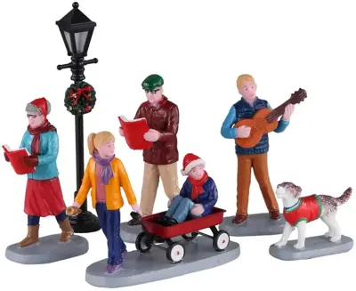 Lemax merry songs s/6 kerstdorp figuur type 6 2020 - afbeelding 1