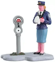 Lemax meter maid kerstdorp figuur type 2 Caddington Village 2017 - afbeelding 1