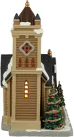 Lemax mistletoe chapel verlichte kerk Caddington Village 2022 - afbeelding 2