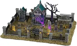 Lemax misty crypt graveyard verlicht tafereel Spooky Town 2026 kopen?