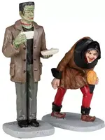 Lemax monster coffee break s/2 halloween figuur Spooky Town 2022 - afbeelding 1