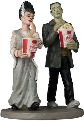 Lemax monster date night halloween figuur Spooky Town 2024 - afbeelding 1