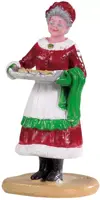 Lemax mrs. claus cookies kerstdorp figuur type 1 Caddington Village 2019 - afbeelding 1
