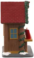Lemax mulled wine and ciders verlicht kerstdorp tafereel Caddington Village 2022 - afbeelding 2