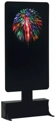Lemax multi-color fireworks verlichte kerstdorp accessoire 2017 - afbeelding 1