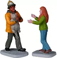 Lemax my hero! s/2 kerstdorp figuur type 3 Vail Village 2022