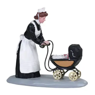 Lemax nanny kerstdorp figuur type 3 Caddington Village 2018 - afbeelding 1