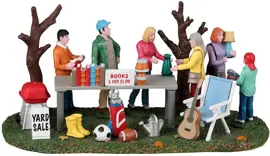 Lemax neighborhood yard sale kerstdorp tafereel Harvest Crossing 2023 - afbeelding 5