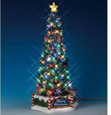 Lemax new majestic christmas tree verlichte boom 2018 - afbeelding 1