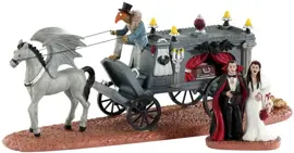 Lemax newly deads, set of 2 tafereel Spooky Town 2023 - afbeelding 1