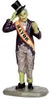 Lemax night mayor figuur Spooky Town 2015 - afbeelding 1