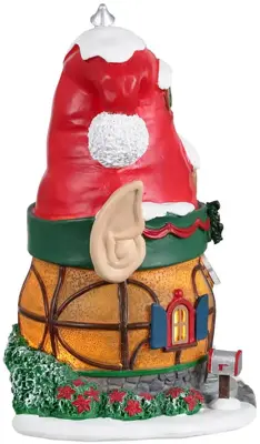 Lemax no. 1 elf lane verlicht kerstdorp tafereel Santa's Wonderland 2022 - afbeelding 2