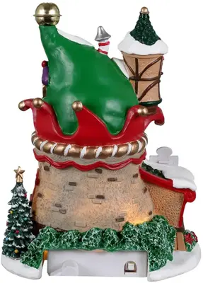 Lemax no. 2 elf lane verlicht kerstdorp tafereel Santa's Wonderland 2022 - afbeelding 5