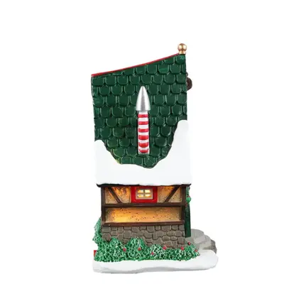 Lemax no. 4 elf lane verlicht kerstdorp tafereel Santa's Wonderland 2022 - afbeelding 3