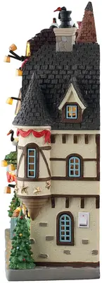 Lemax noel alsace verlichte facade Caddington Village 2025 - afbeelding 4