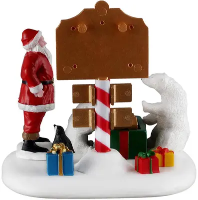 Lemax north pole countdown kerstdorp tafereel Santa's Wonderland 2026 - afbeelding 4